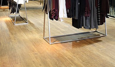Floor coverings for commercial facilities